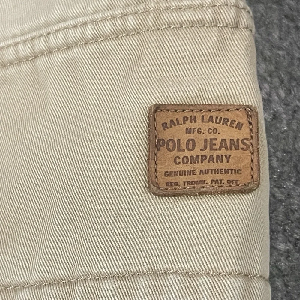 Polo Ralph Lauren Cargo Pants Men 36x34 Brown Paratrooper Utility Military USA - Picture 11 of 16